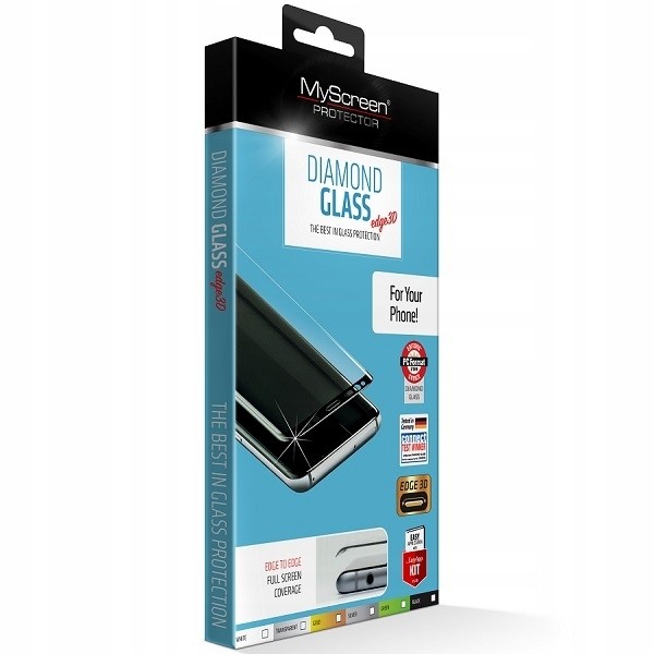 Ms Diamond Glass Edge 3D iPhone Xr černá černá
