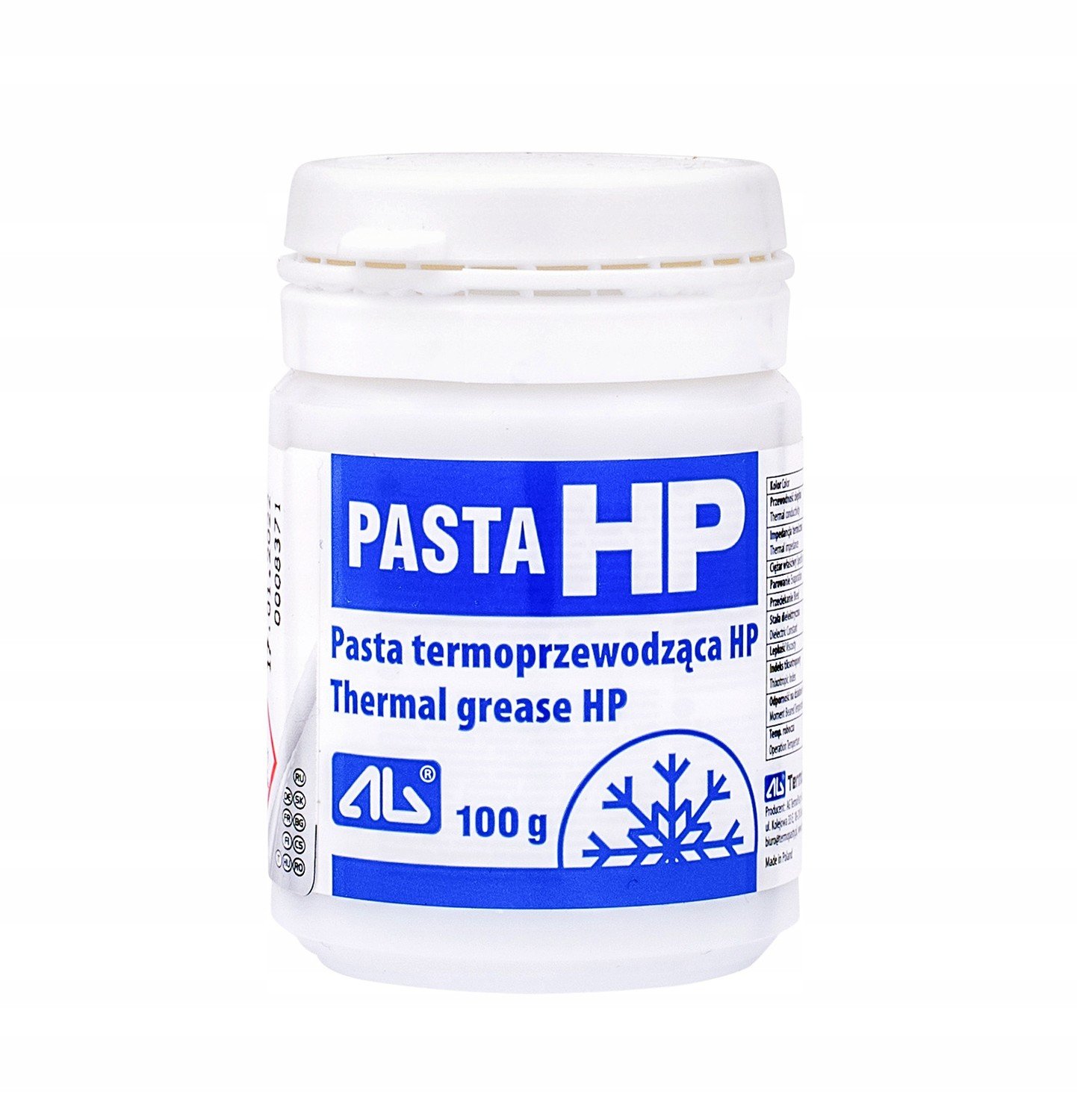 Pasta Silikonová Termodrátová Ag Hp 100g