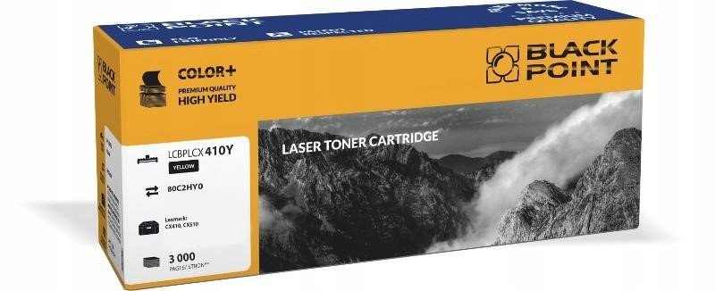 Toner Yellow Pro Lexmark CX410DE CX410DTE CX410E