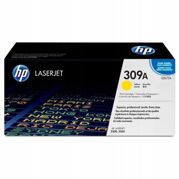 Hp originální toner Q2672A, yellow, 4000s, Hp 309A