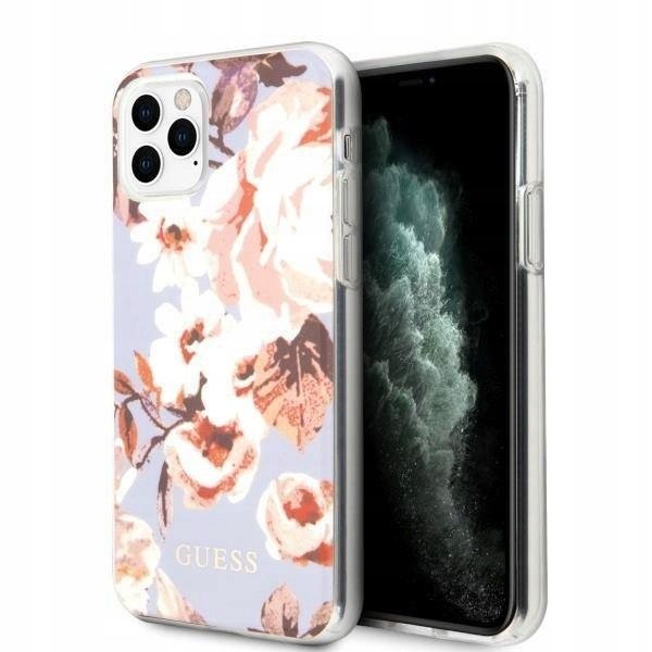 Originální pouzdro pro Iphone 11 Pro Max Guess fialové