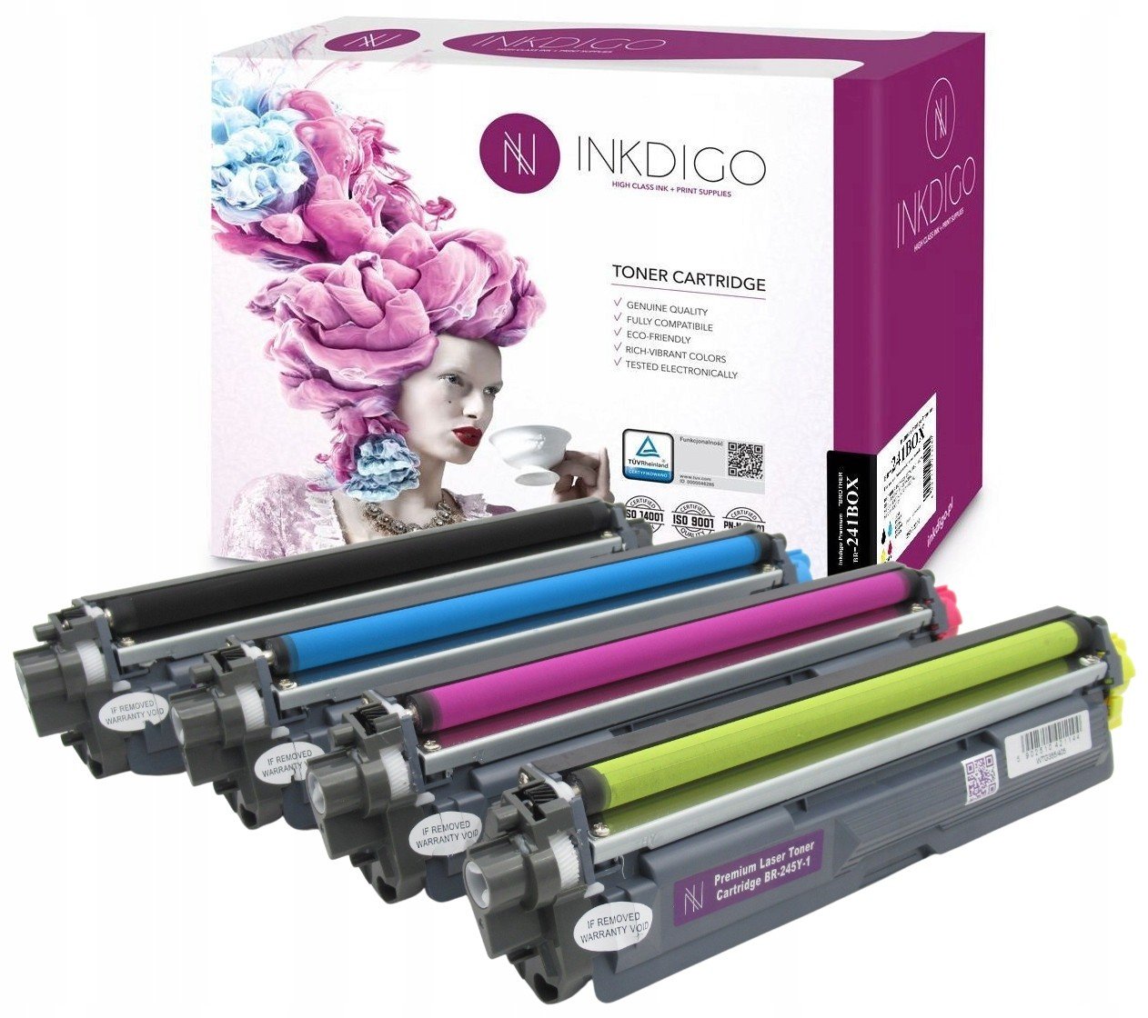 Tonery TN241 TN245CMY do tiskárny Brother HL-3140