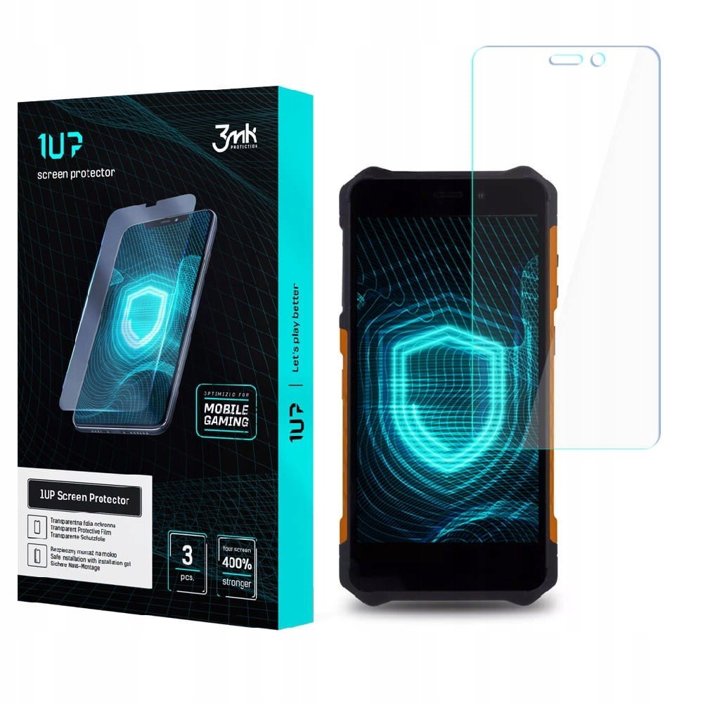 3x Fólie přes celou obrazovku pro MyPhone Hammer Iron 3