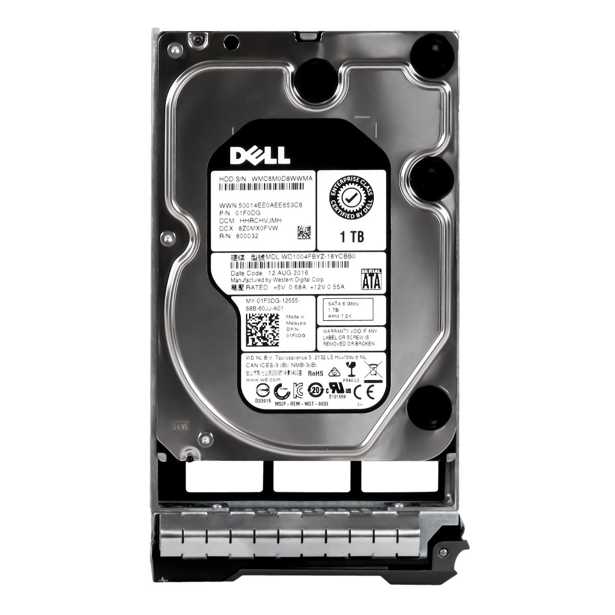 Dell 01F0DG 1TB 7.2K Sata III 3.5'' WD1004FBYZ