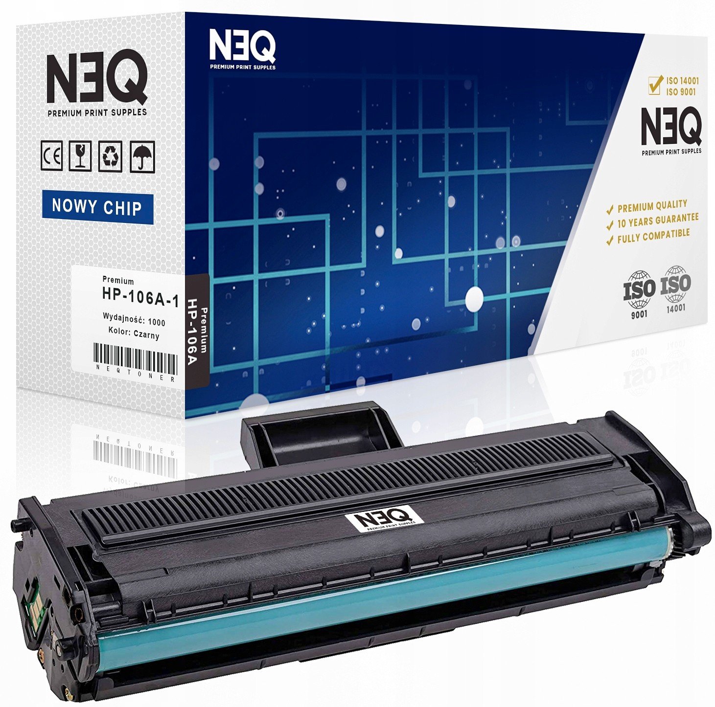 Nový S Chipem Toner pro Hp Laser 135wg 137fnw 106a