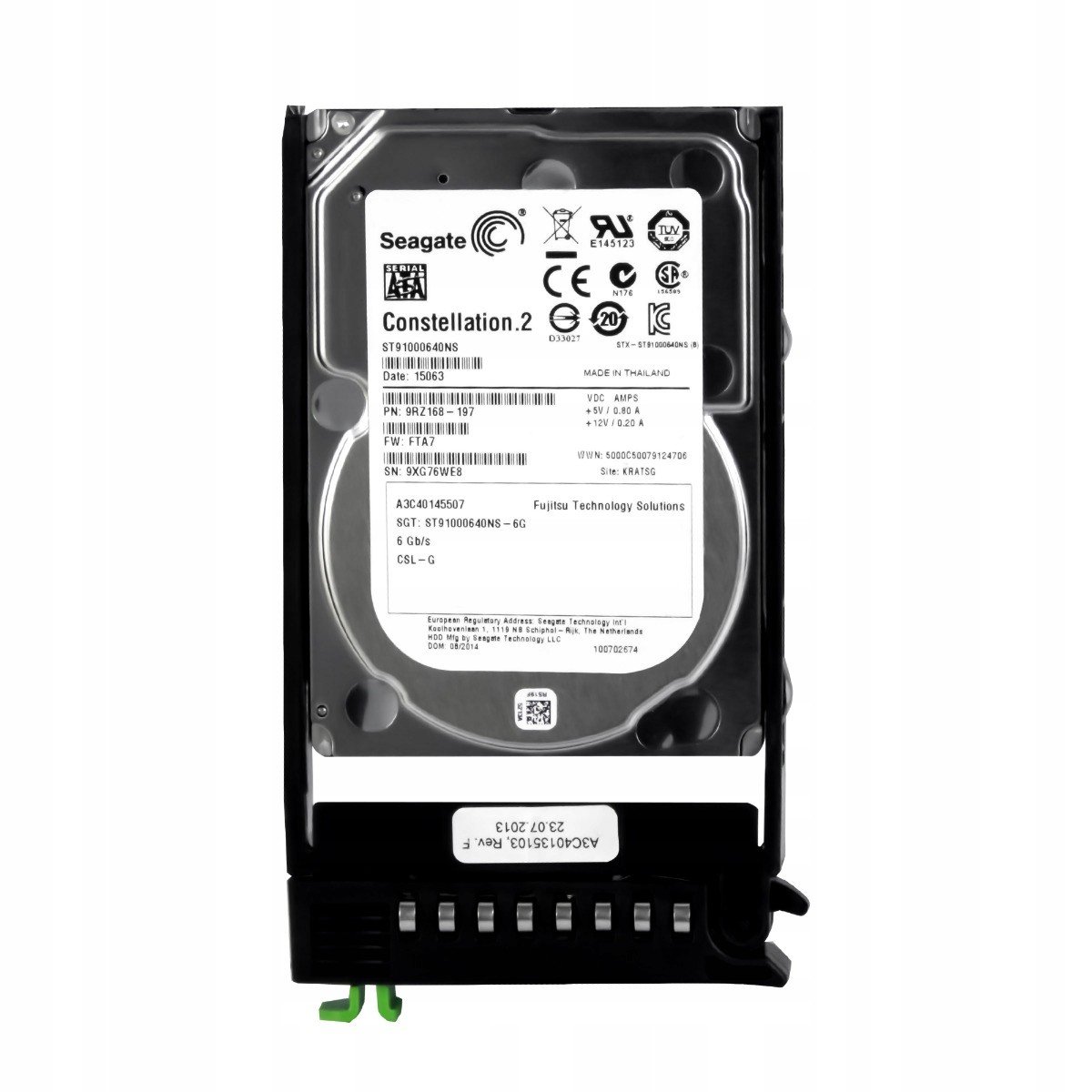 Fujitsu A3C40145507 1TB 7.2K Sata III ST91000640NS