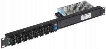Patch Panel 8-PORTOVÝ S Napájením ZR48-158/POE-8