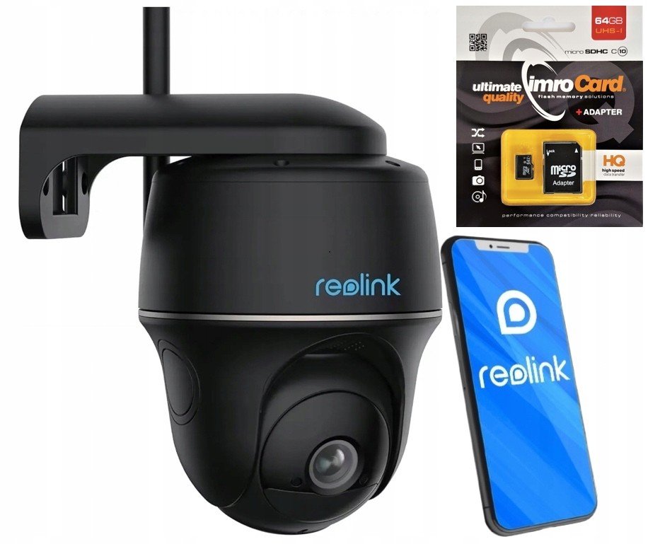 Ip kamera Reolink Argus Pt WiFi 4MPx Karta 64