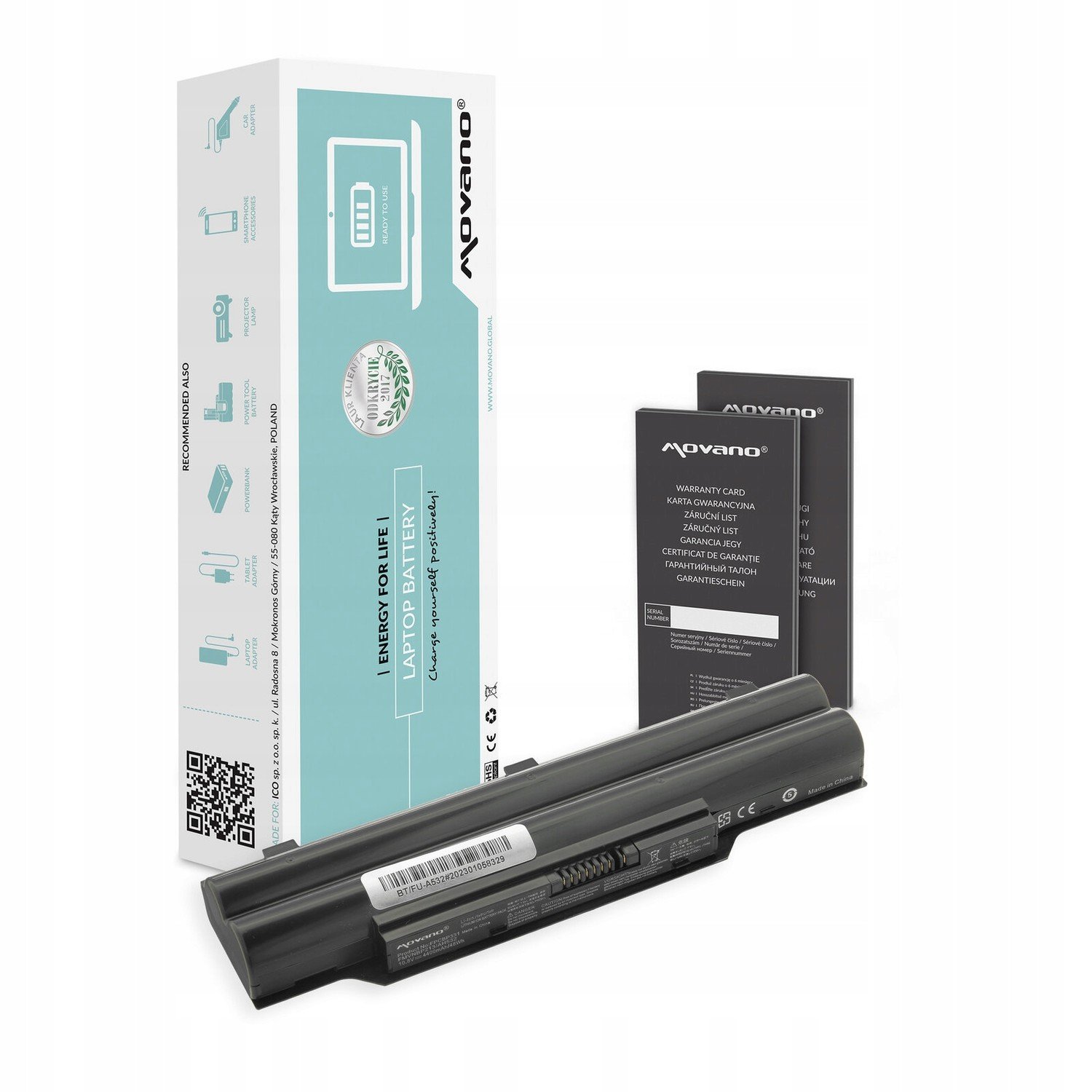 Baterie CP567717-01 pro Fujitsu 10,8/11,1V 4400mAh