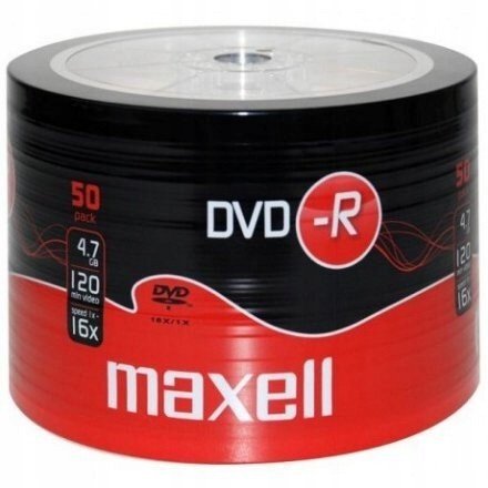 Maxell Dvd-r 4,7 Gb 16X DORT*25 275520,30. Cn