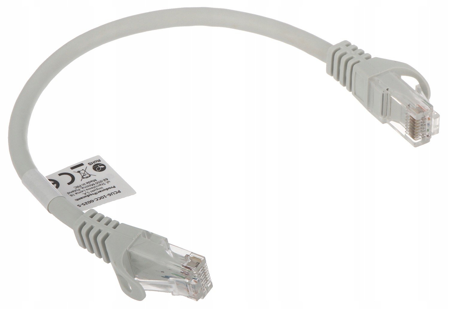 Patchcord RJ45/6/0.25-GREY 0.25 m