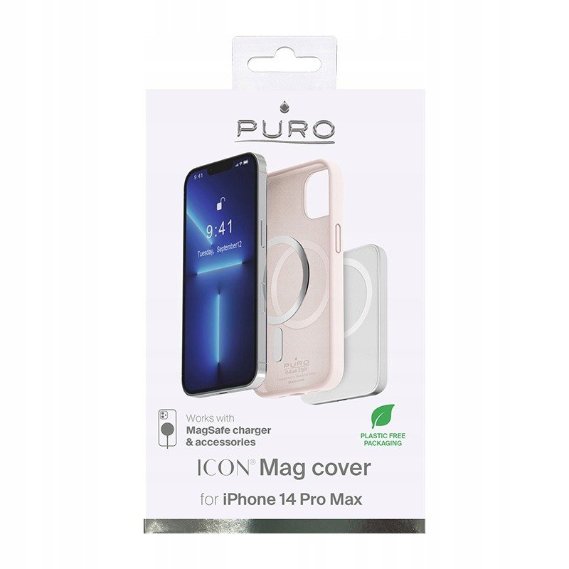 Puro Icon Mag Kryt na iPhone 14 Pro Max MagSafe