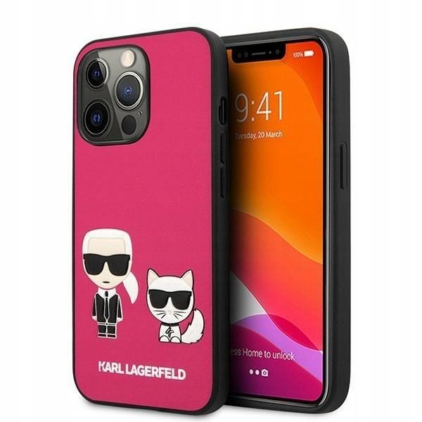 Pouzdro na Apple iPhone Karl Lagerfeld KLHCP13XPCUSKCP