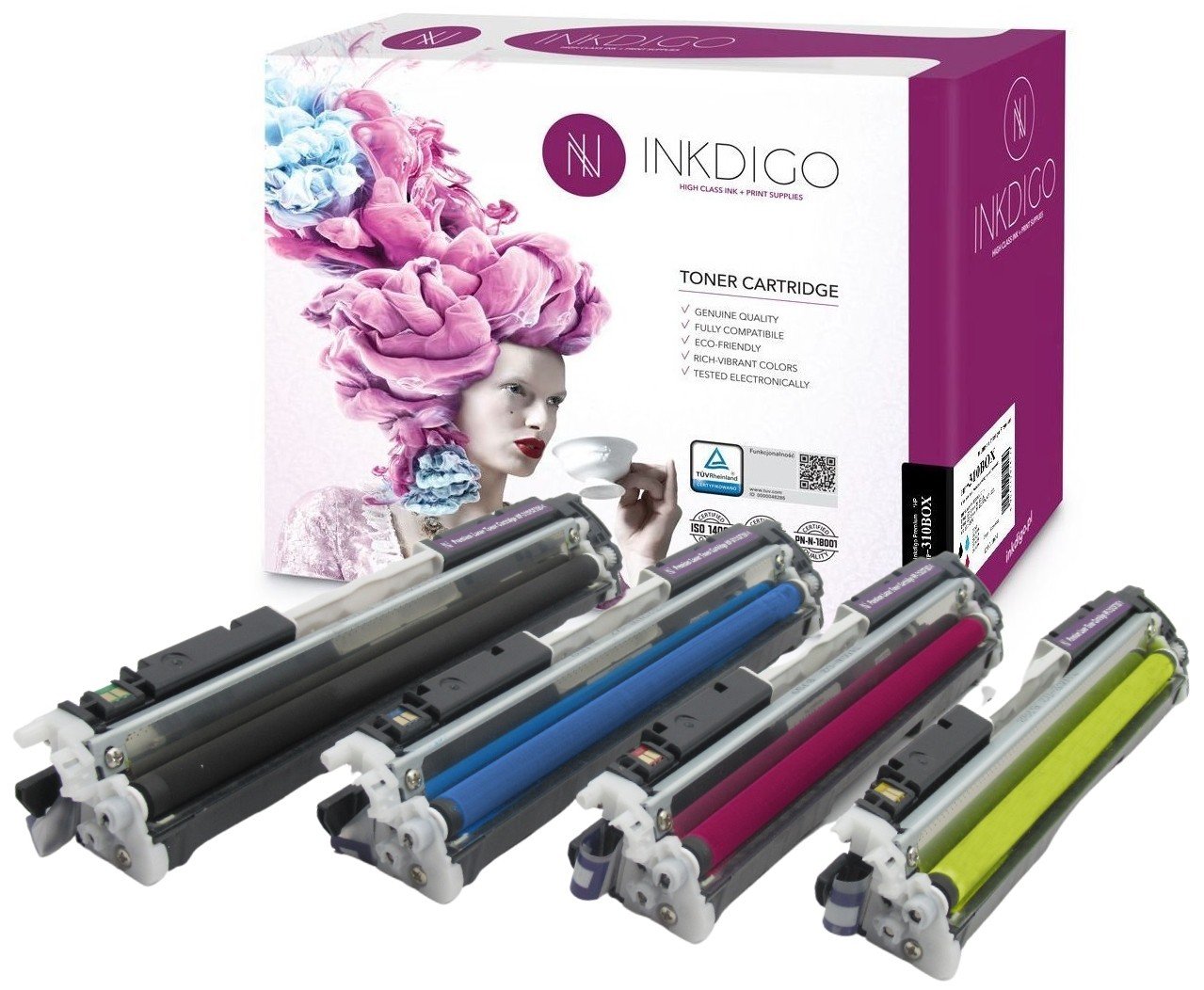 4x Toner Do Hp 130A Laserjet Pro Mfp M176n M177fw