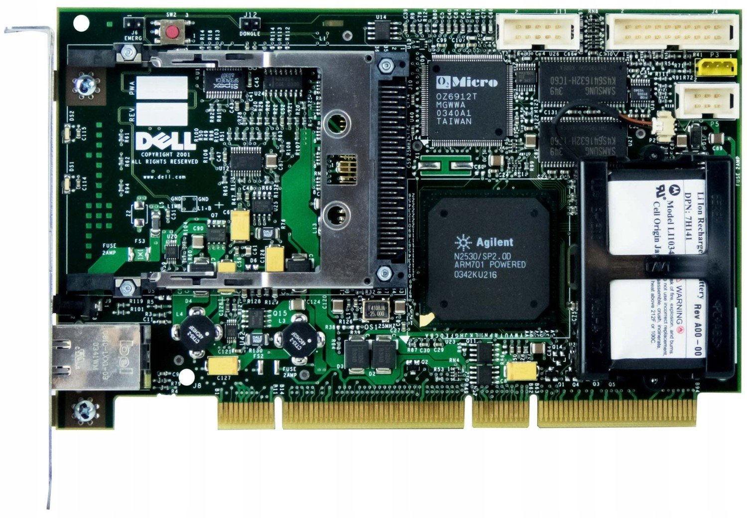 Karta Dálkové Služby Dell 0C4102 Drac III Poweredge