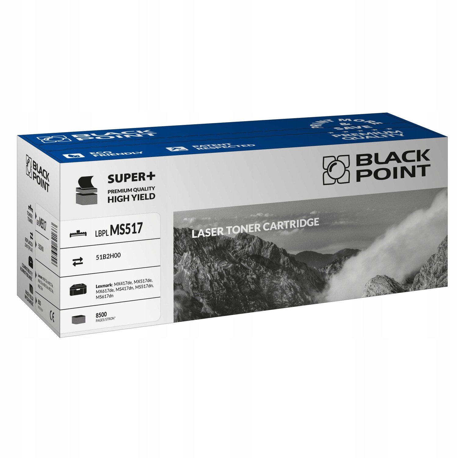 Toner pro Lexmark 51B2H00 MX417de 617de MS517dn Bp