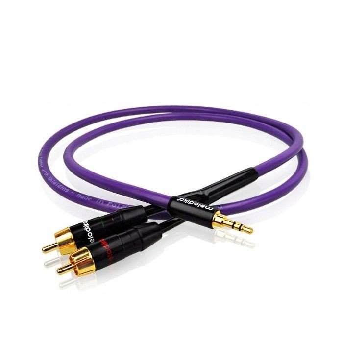 Kabel Mini Jack 2RCA Melodika MDMJ2R30 3M