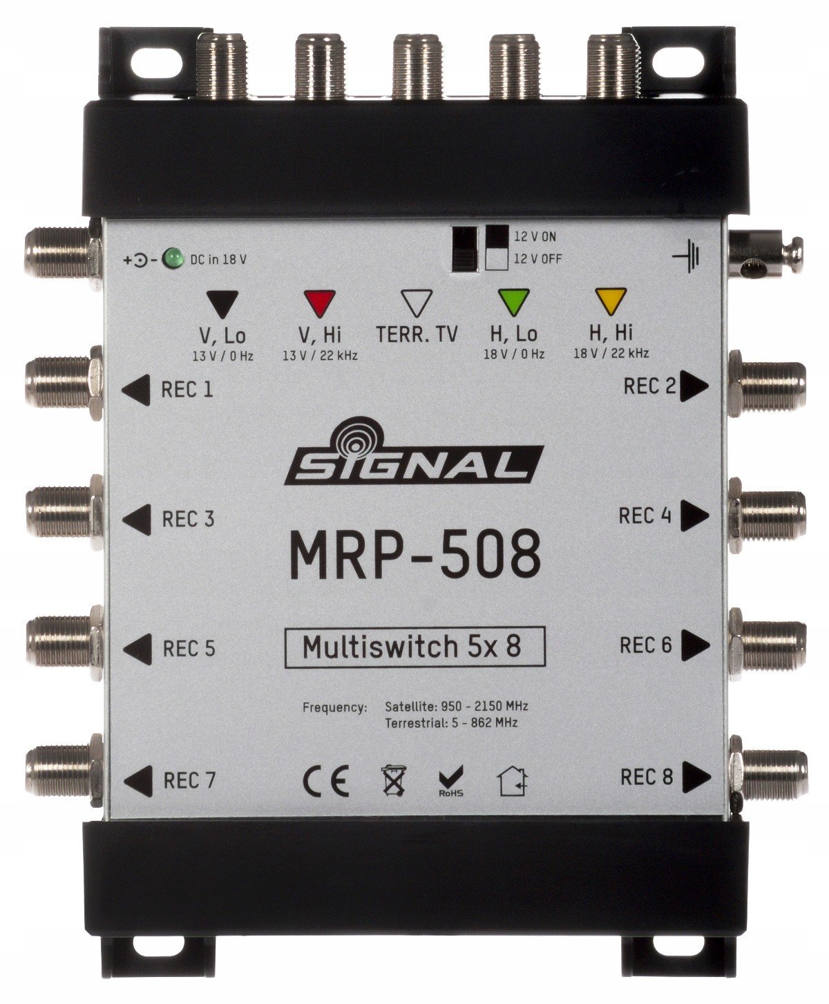 Multipřepínač Signal MRP-508 5-vstup/8-výstup Abcv