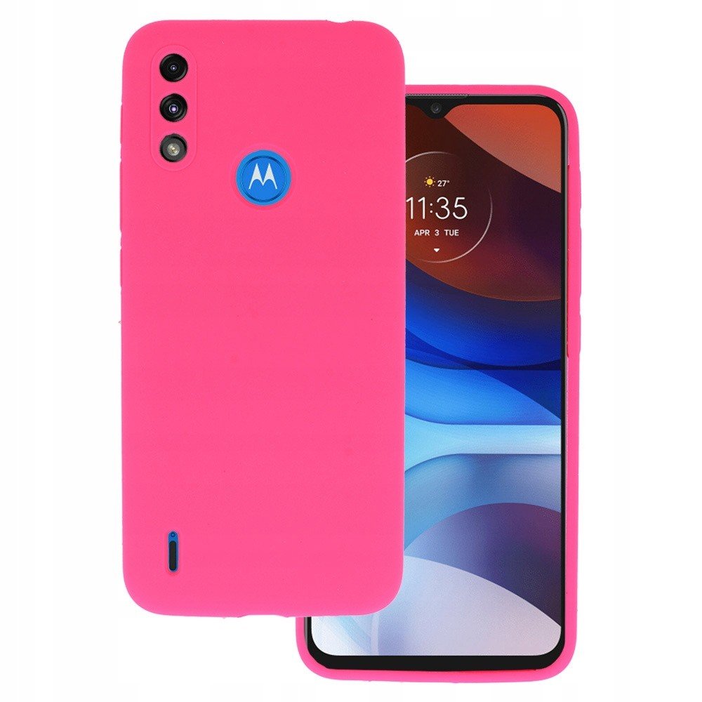 Pouzdro Vennus Silicone Lite pro Motorola Moto E7 Powe