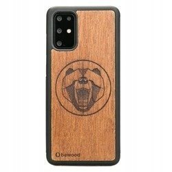 Dřevěné Pouzdro Na Samsung Galaxy S20 Plus Medvídek Case