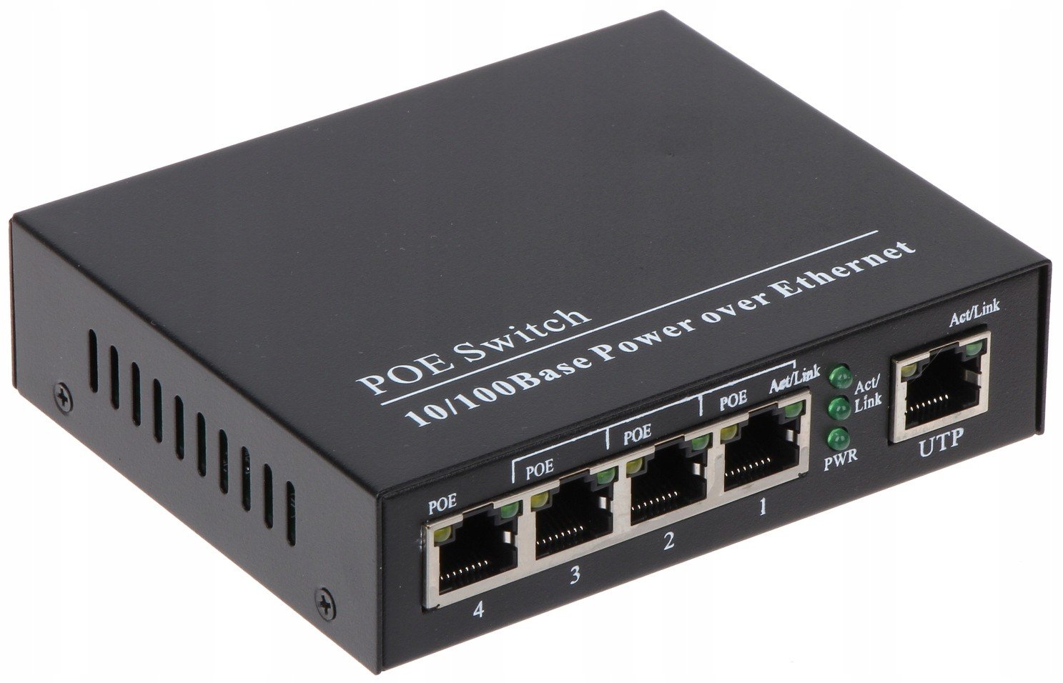 PoE switch 5-portový SPS-4P/1