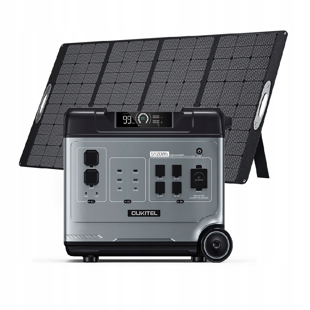 2200W/5120Wh+solární panel 200W