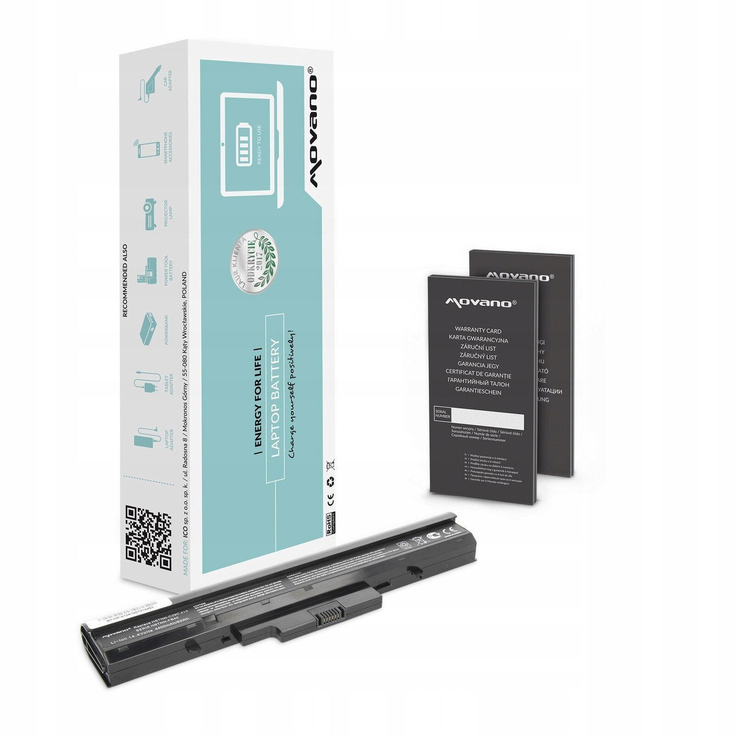 Baterie IB45 RW557AA pro Hp 510 530