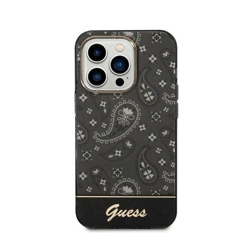 Guess Bandana Paisley pouzdro na iPhone 14 Pro Max (část