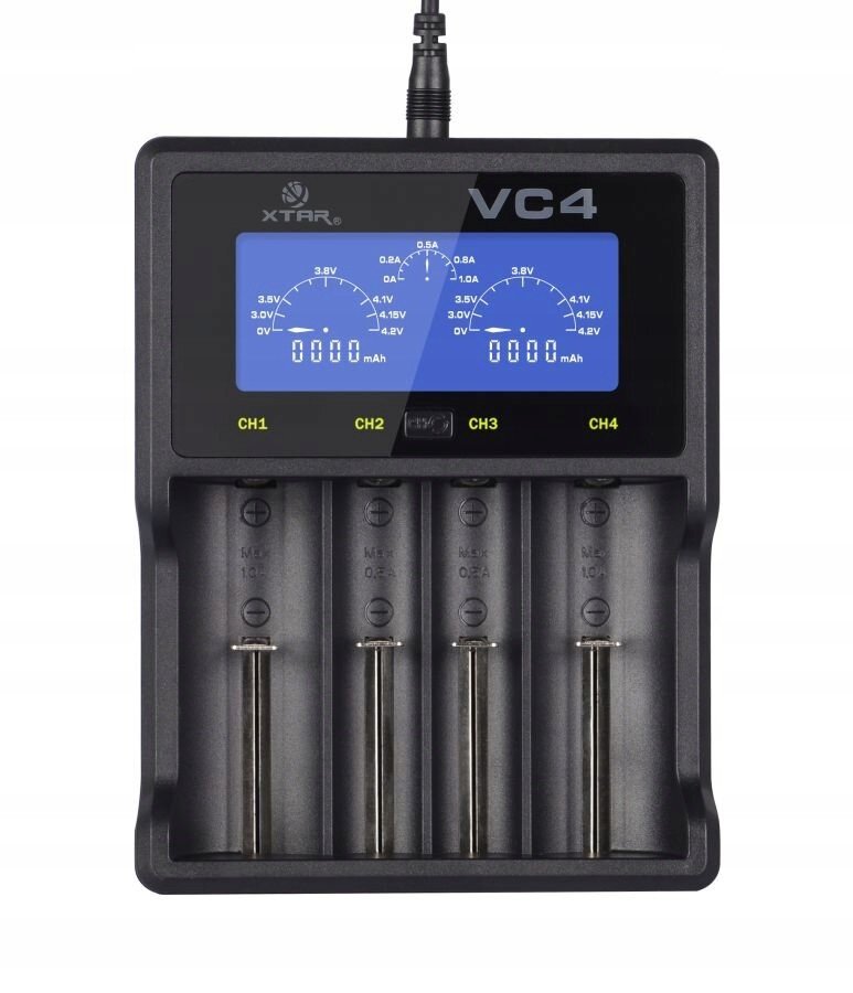*Nabíječka pro válcové baterie Xtar VC4