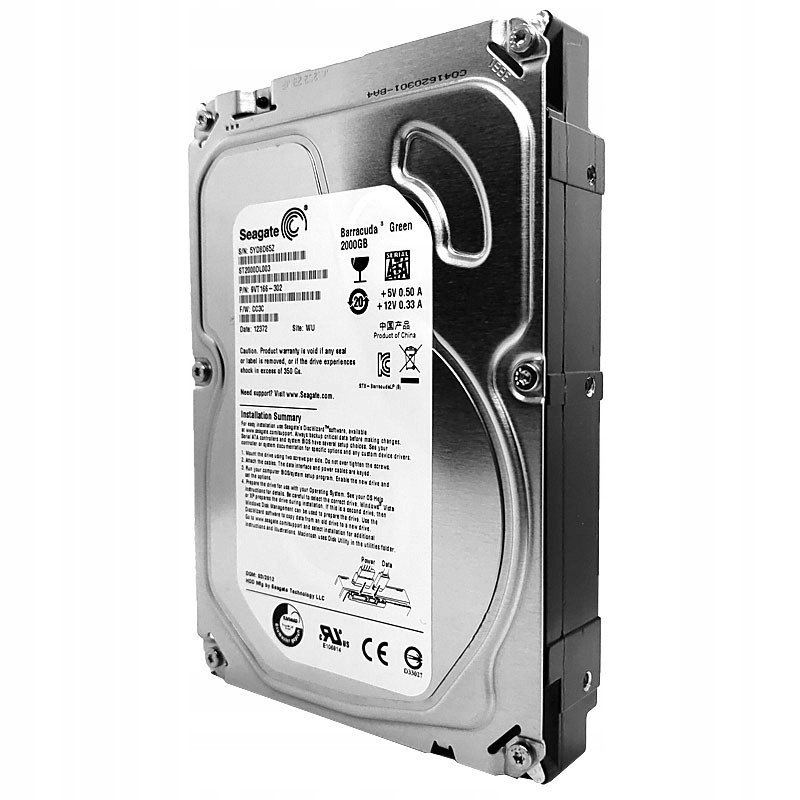 Disk Seagate 2TB ST2000DL003 5,9K 64MB Sata 3 3,5