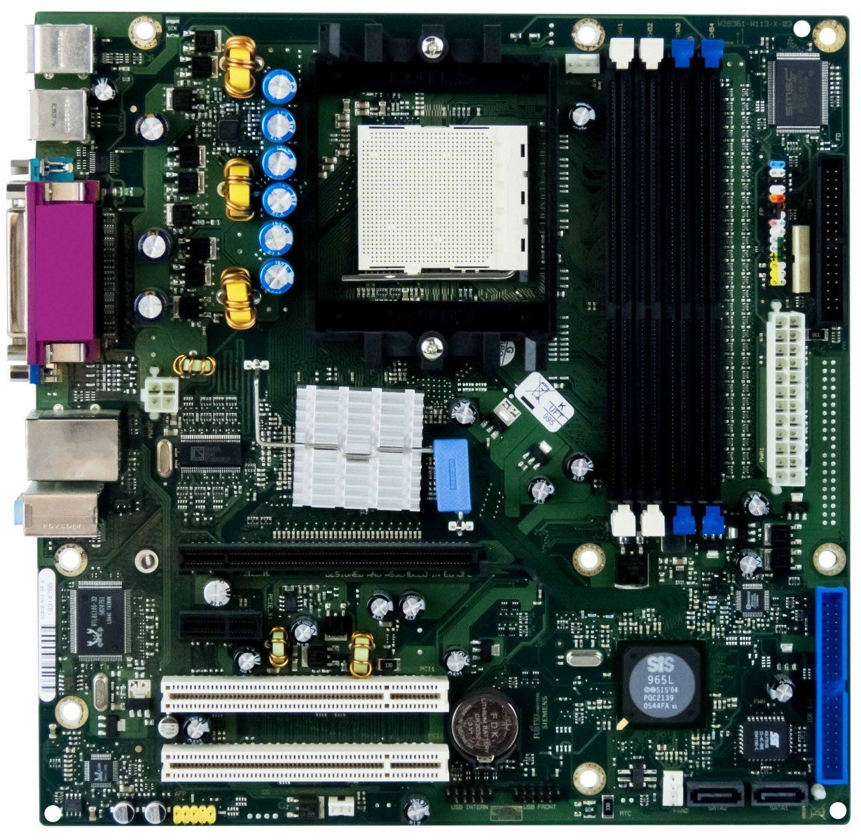 Fujitsu D2030-A12 GS2 Socket 939 Ddr PCIe Pci uATX