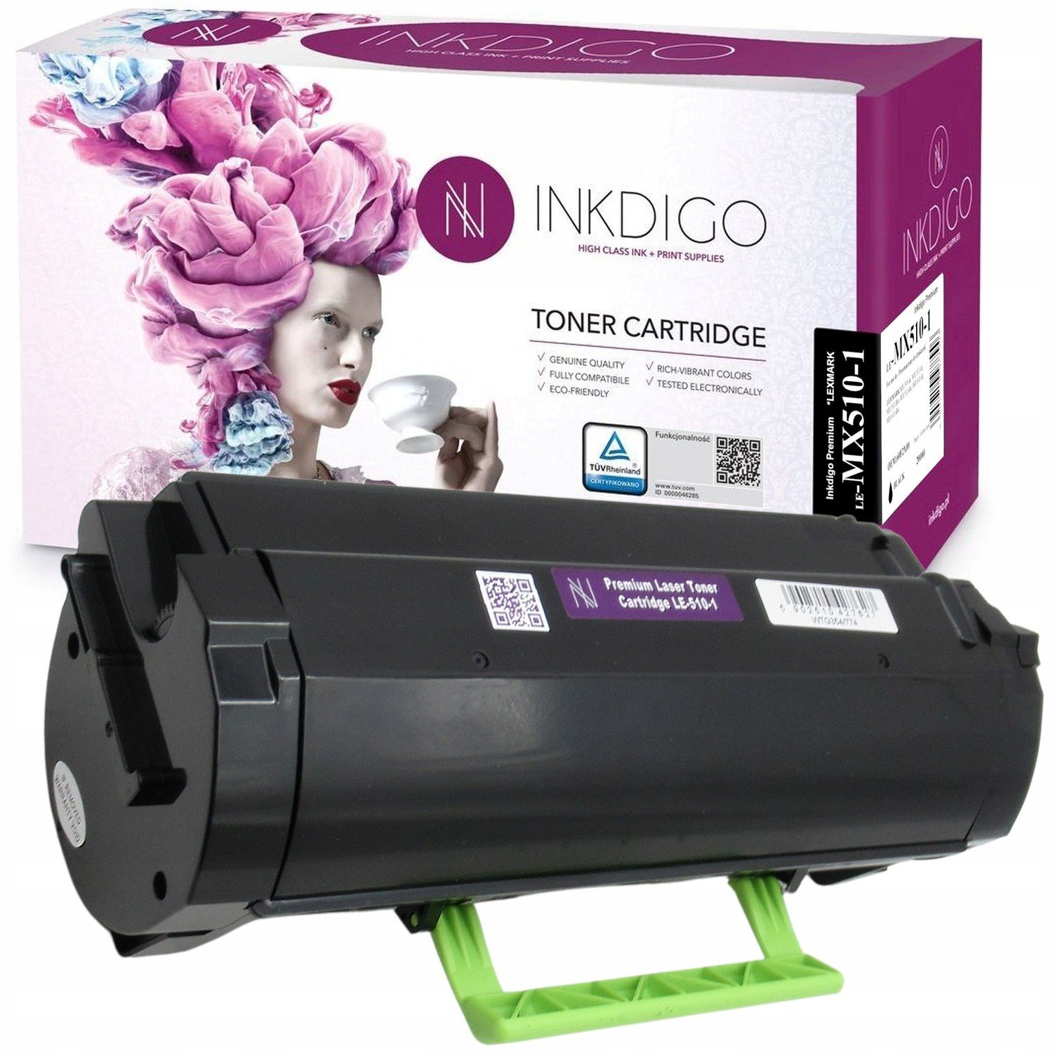 Toner Inkdigo pro Lexmark 60F2X00 Black MX510/MX5