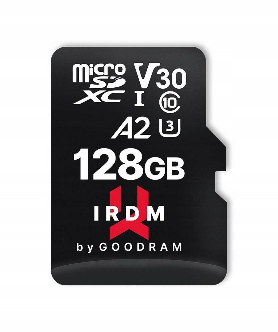 Paměťová karta microSDHC Goodram 128GB IRDM-A2 Uhs