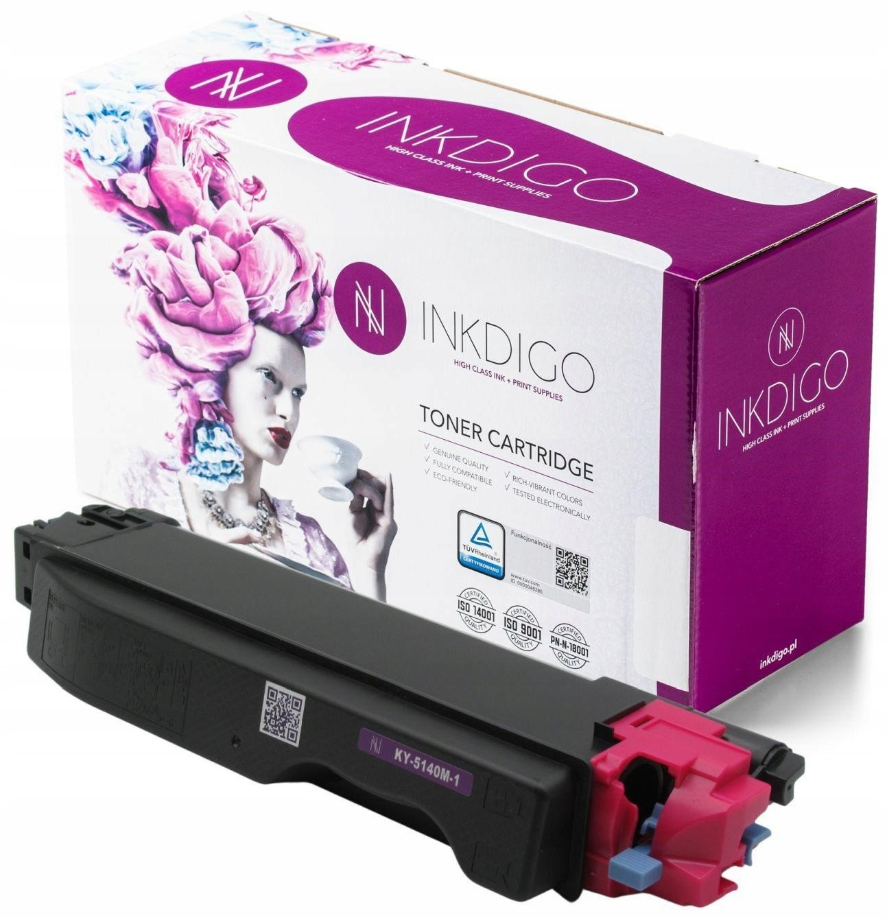 Toner Inkdigo pro Kyocera Tk 5140 Magenta