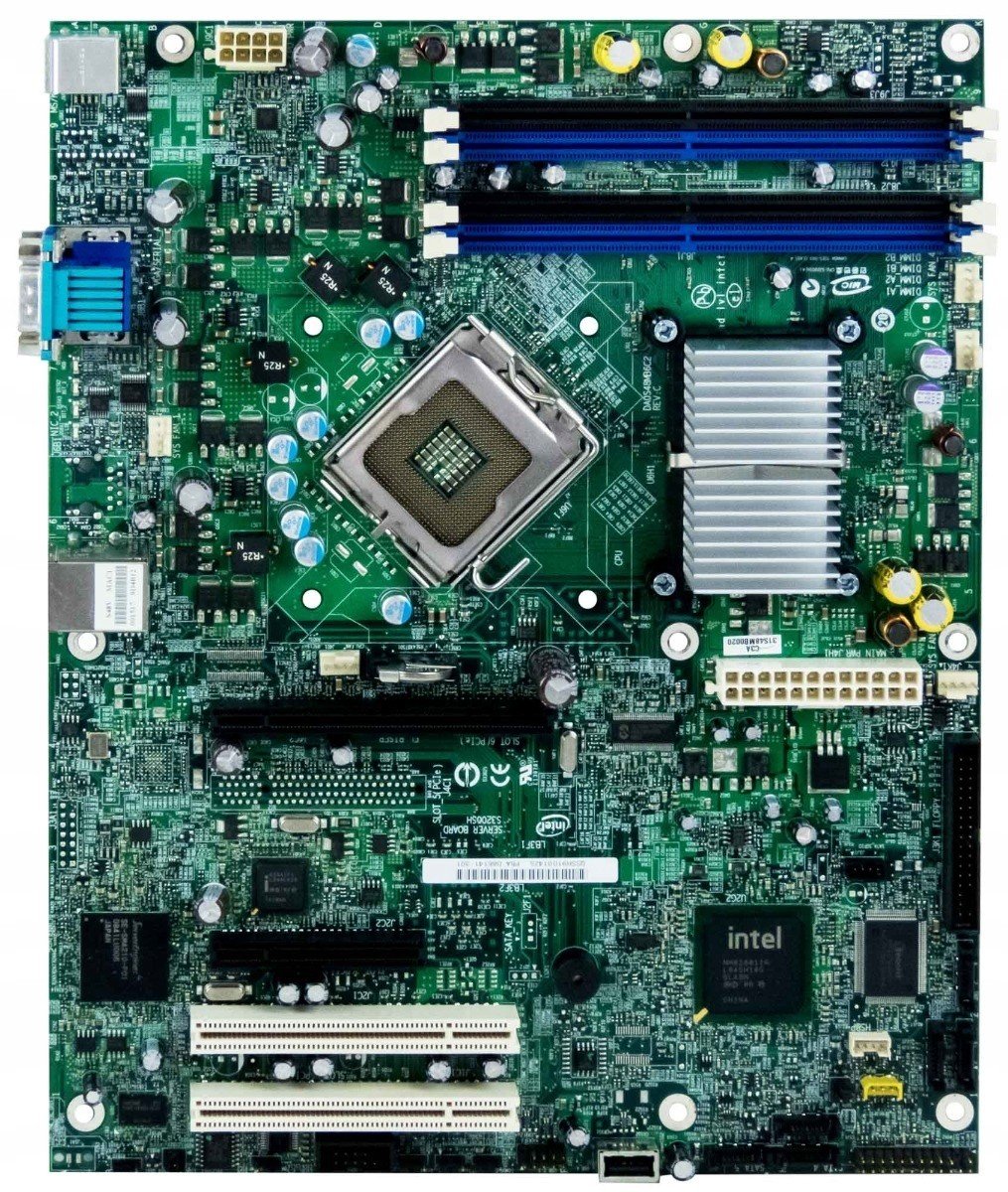 Intel S3200SH LGA775 DDR2 Pcie Pci D86141-301