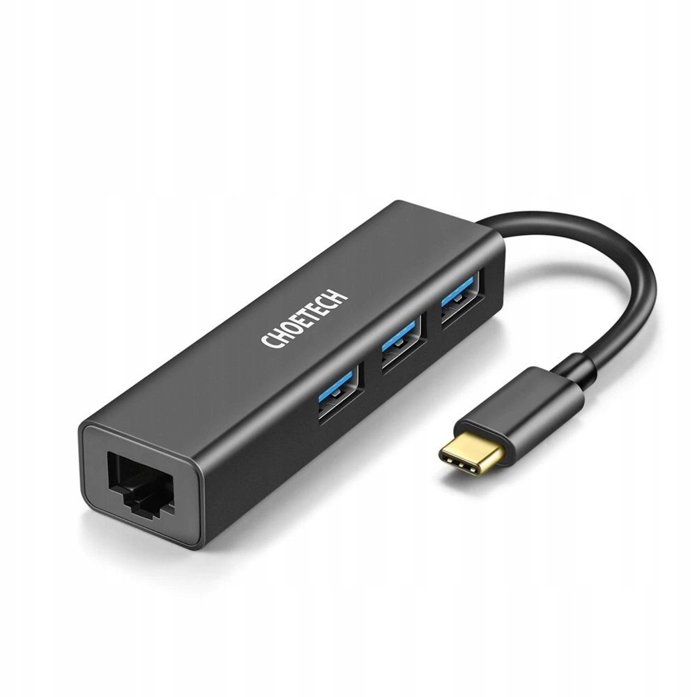 Choetech multifunkční Hub 4v1 Usb Typ C 3x Usb 3