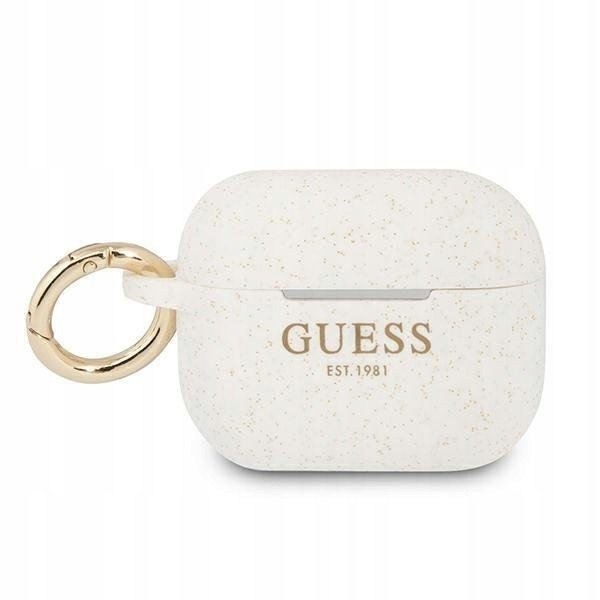 Guess Guapsggeh AirPods Pro cover bílá/bílá