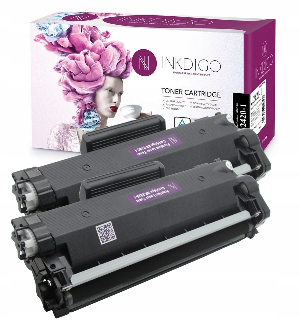 2x Toner TN2420 do tiskárny Brother DCP-L2510 D