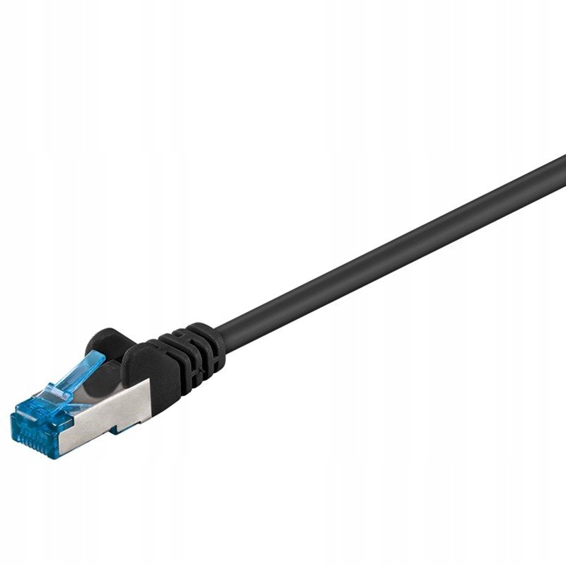 Patchcord Lan kabel Cat 6A S/ftp černý 15m