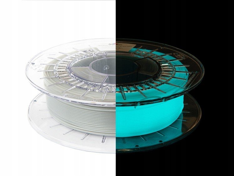 Spectrum Filaments Pla Glow in the Dark Blue 1 kg