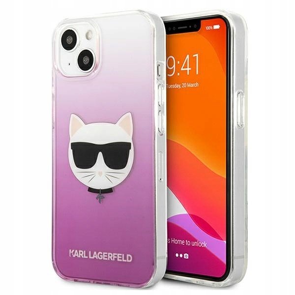 Kryt Karl Lagerfeld Choupette pro iPhone 13 Mini