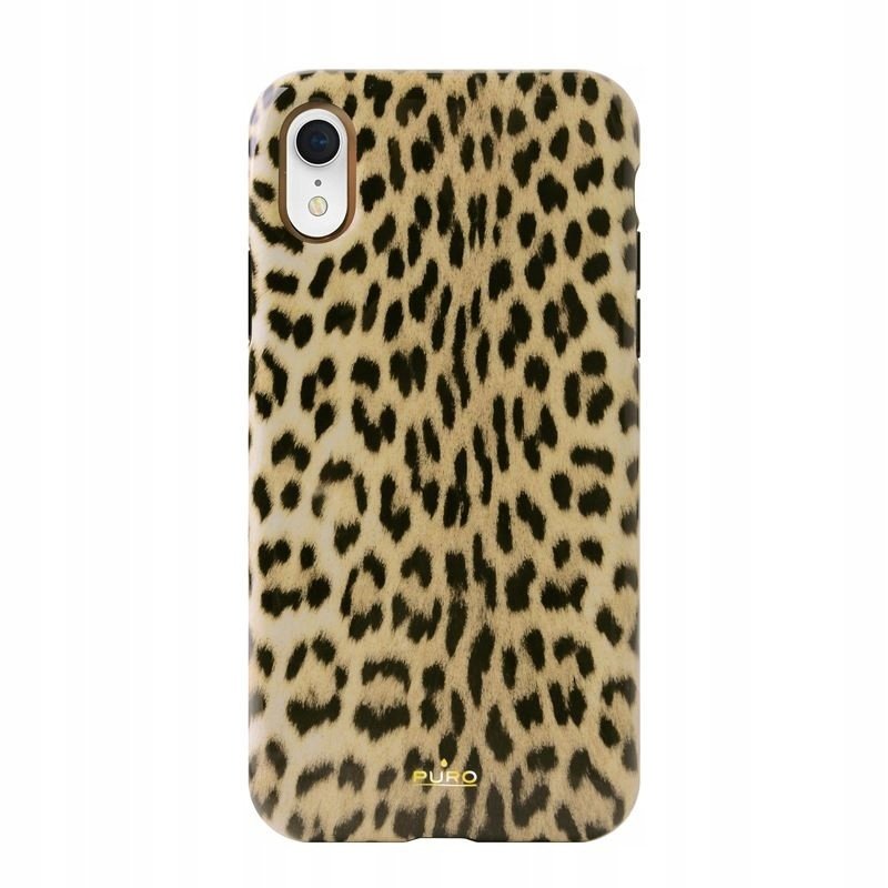 Kryt Puro Glam Leopard Cover pro iPhone Xr Leo 1