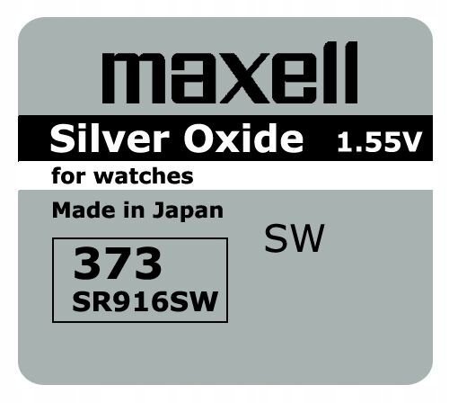 1 x baterie Maxell SR916W SR916 916 1,5 V 372