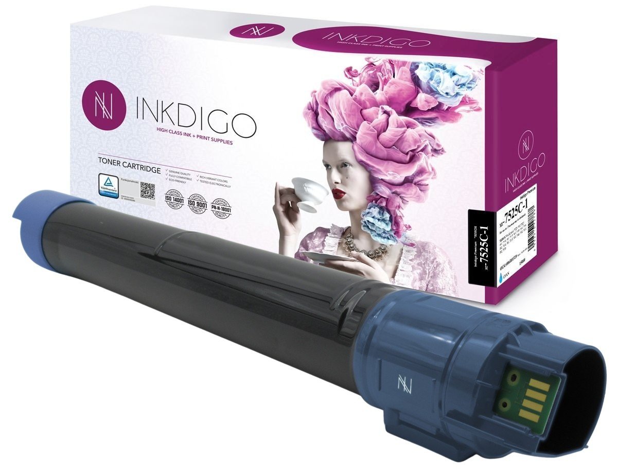 Inkdigo Toner pro Xerox 7525 Cyan 15K 006R01518