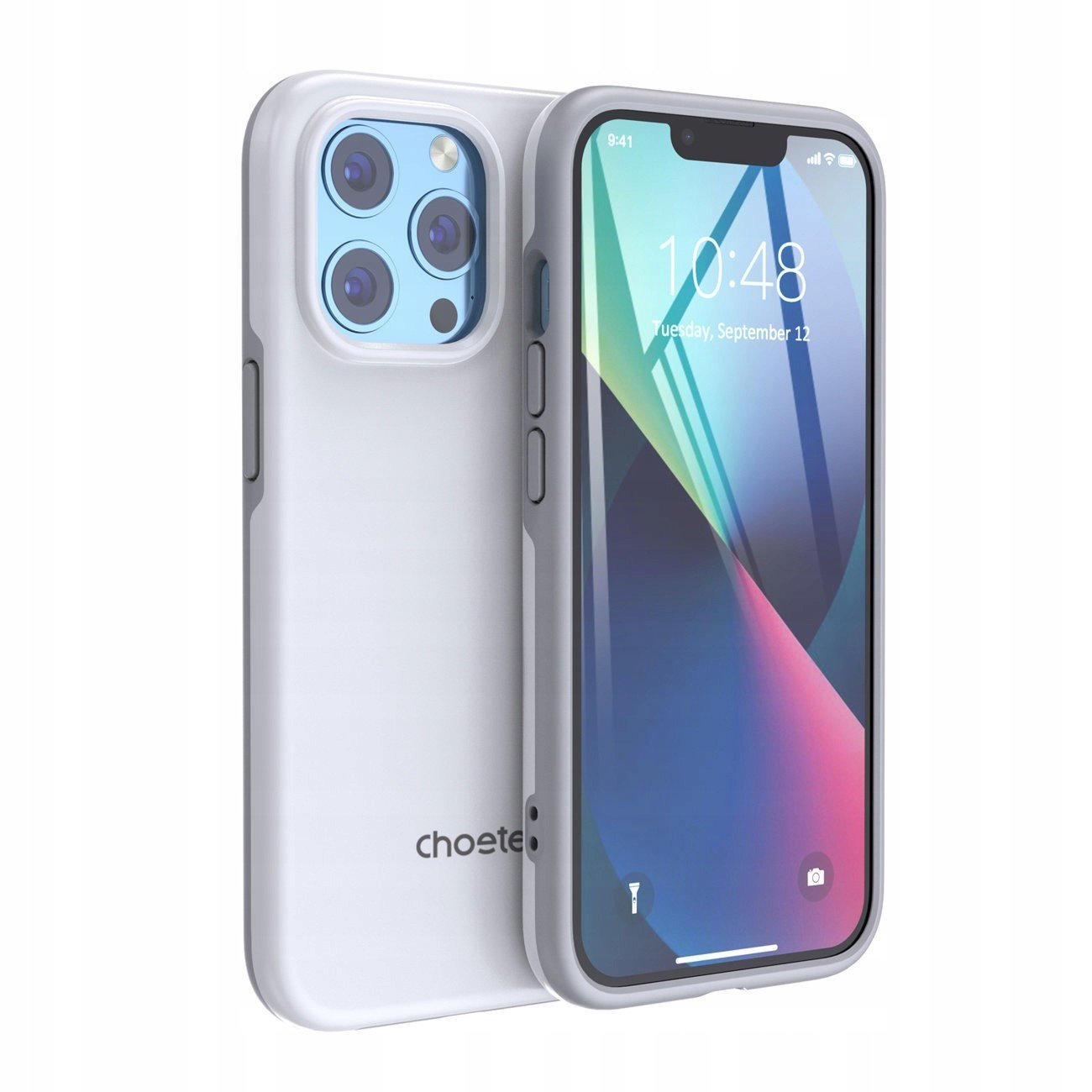 Choetech pouzdro na iPhone 13 Pro Max bílé