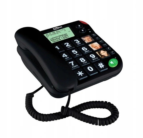 Stolní Telefon Pro Seniory Maxcom KXT480
