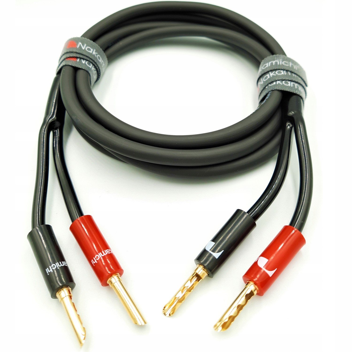 Nakamichi Reproduktorový kabel 2x2,5mm banány Bfa 2,5m