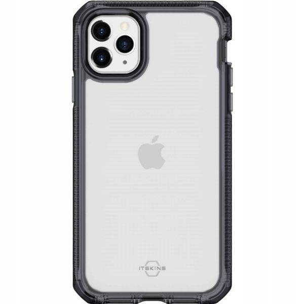 Pouzdro Itskins Supreme Clear iPhone 11 Pro/XS/X šedé