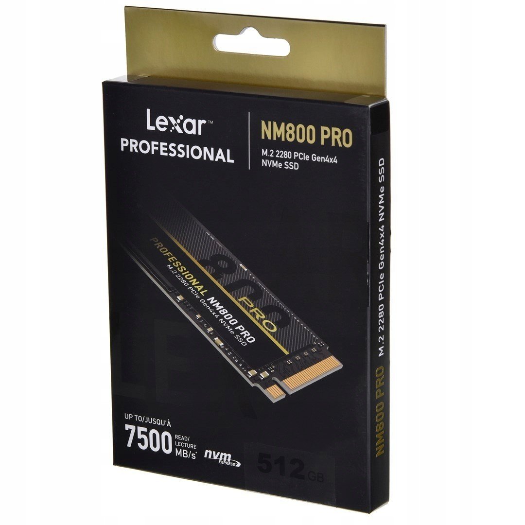 Ssd disk Lexar NM800 Pro 512GB M.2 PCIe NVMe