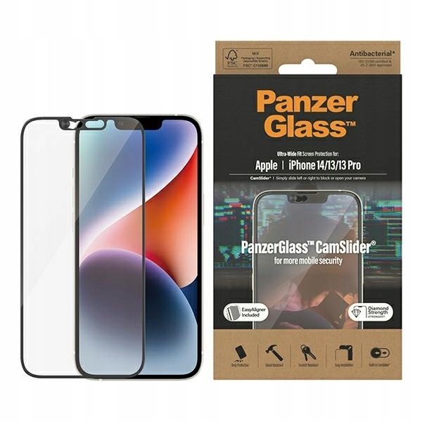 Tvrzené sklo pro iPhone 13, PanzerGlass